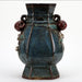 Danny's Fine Porcelain Home Decor Danny's Fine Porcelain Blue Hex Vase