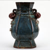 Danny's Fine Porcelain Home Decor Danny's Fine Porcelain Blue Hex Vase