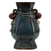 Danny's Fine Porcelain Home Decor Danny's Fine Porcelain Blue Hex Vase