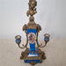 Danny's Fine Porcelain Home Decor Danny's Fine Porcelain Blue Porcelain Ormolu Candelabra - CLOSEOUT