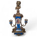 Danny's Fine Porcelain Home Decor Danny's Fine Porcelain Blue Porcelain Ormolu Candelabra - CLOSEOUT