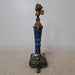 Danny's Fine Porcelain Home Decor Danny's Fine Porcelain Blue Porcelain Ormolu Candelabra - CLOSEOUT
