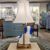 Danny's Fine Porcelain Home Decor Danny's Fine Porcelain Blue Staffordshire Dog Cordless Battery Rechargable Touch Lamp - Pair - Left