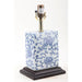 Danny's Fine Porcelain Home Decor Danny's Fine Porcelain Blue & White Box Shape Lamp-Peony
