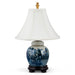 Danny's Fine Porcelain Home Decor Danny's Fine Porcelain Blue & White Bulb Jar Lamp - Floral(108-11-Be)