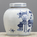 Danny's Fine Porcelain Home Decor Danny's Fine Porcelain Blue & White Bulb Lidded Jar (classic)