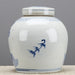 Danny's Fine Porcelain Home Decor Danny's Fine Porcelain Blue & White Bulb Lidded Jar (classic)
