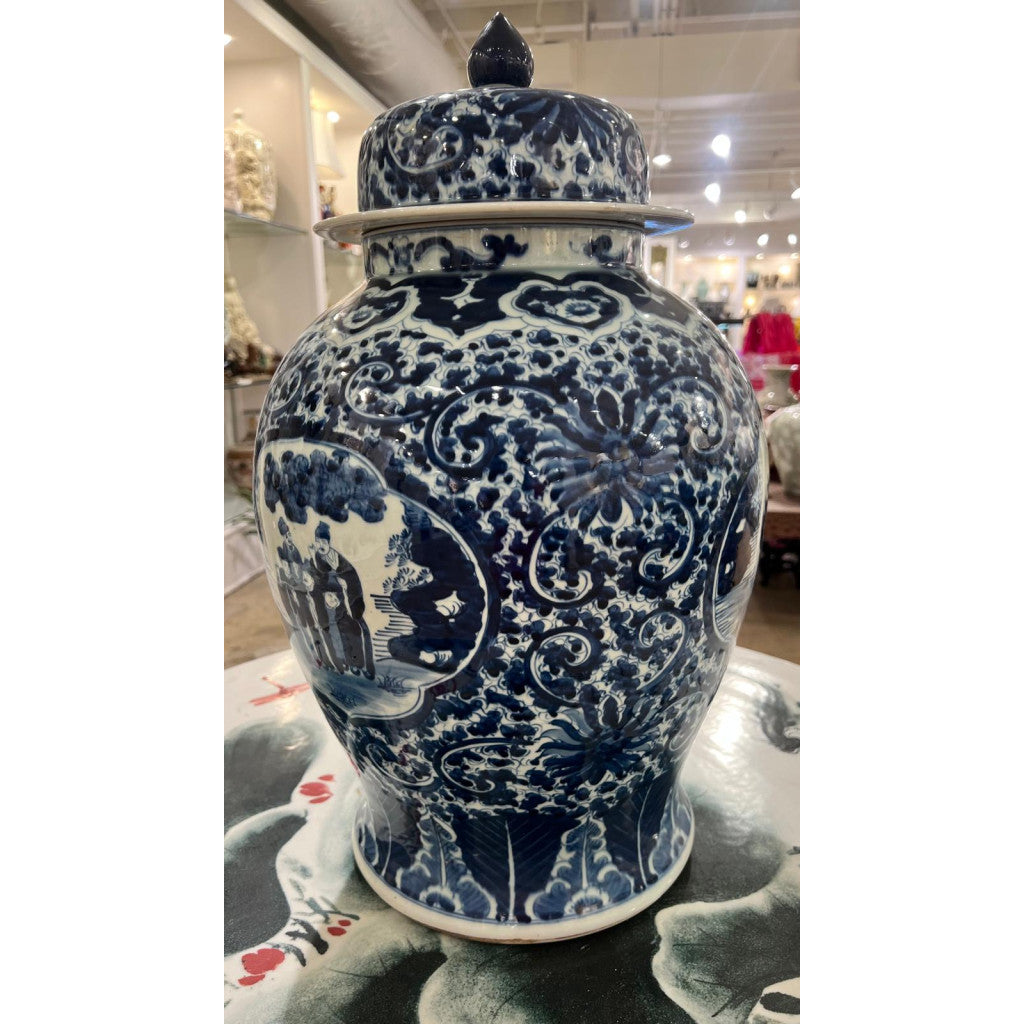 Danny's Fine Porcelain Home Decor Danny's Fine Porcelain Blue & White Jar (classic)