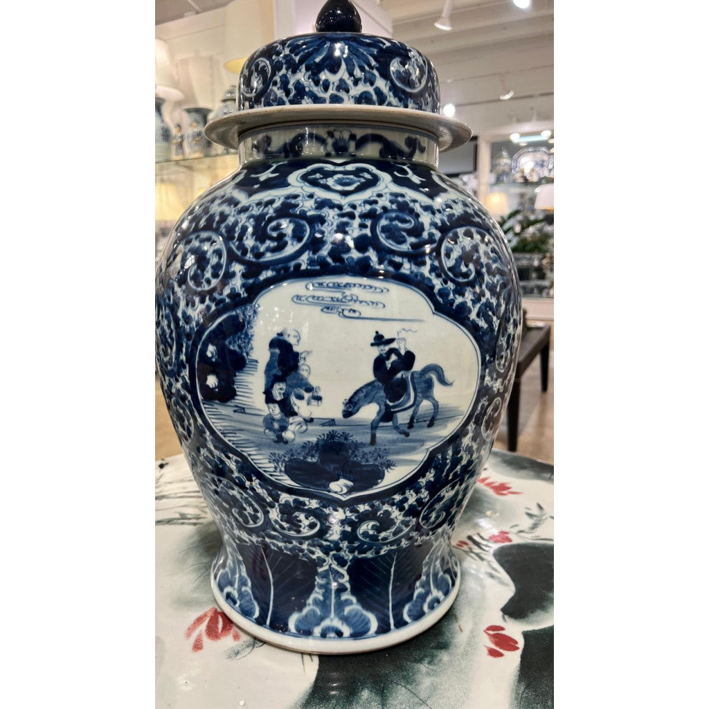 Danny's Fine Porcelain Home Decor Danny's Fine Porcelain Blue & White Jar (classic)