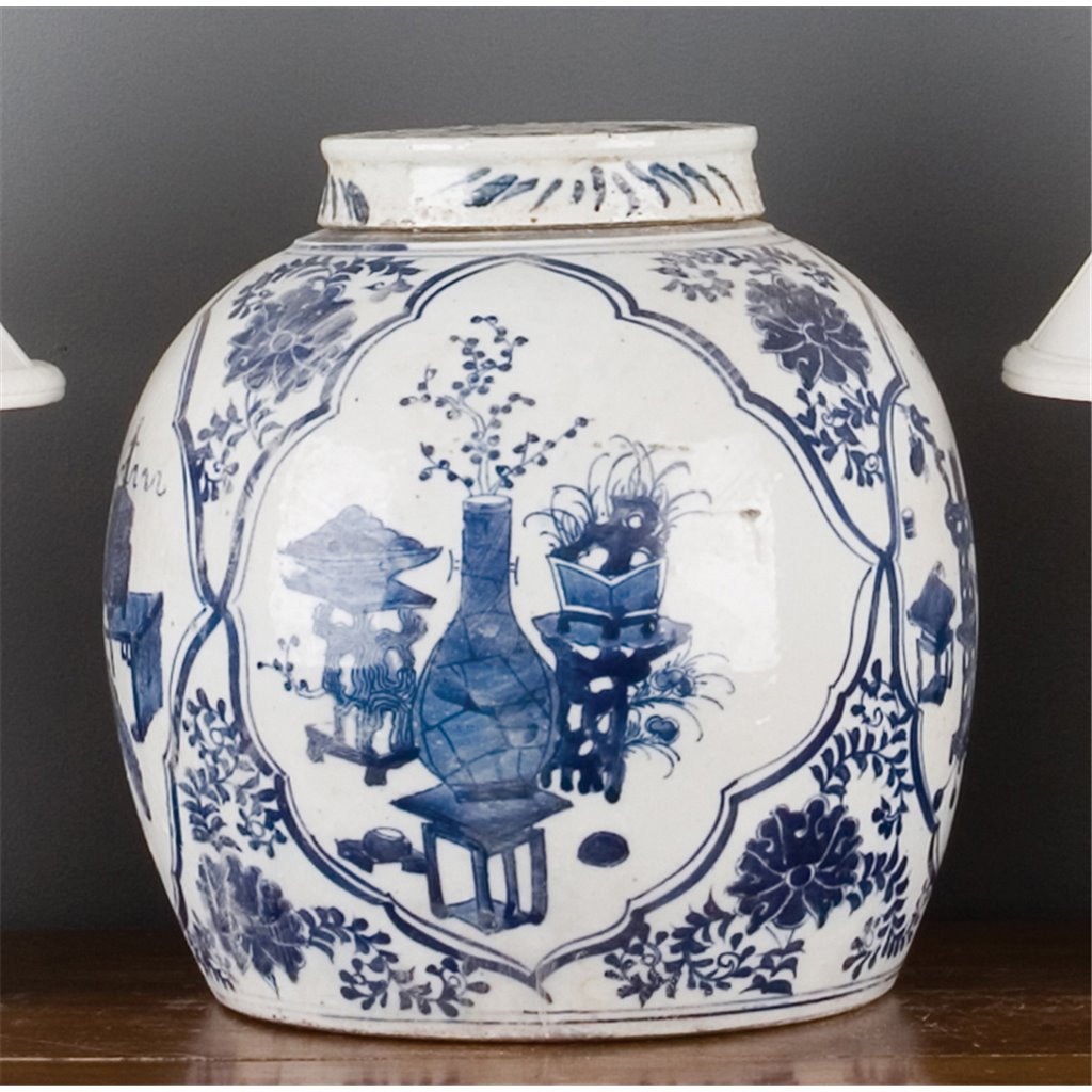 Danny's Fine Porcelain Home Decor Danny's Fine Porcelain Blue & White Jar (classic)