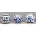 Danny's Fine Porcelain Home Decor Danny's Fine Porcelain Blue & White Lidded Jar Hei Circle