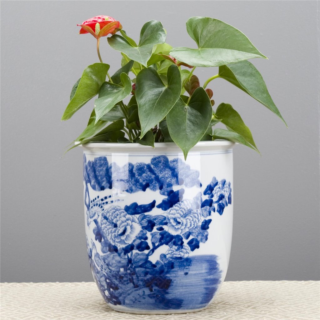 Danny's Fine Porcelain Home Decor Danny's Fine Porcelain Blue & White Planter