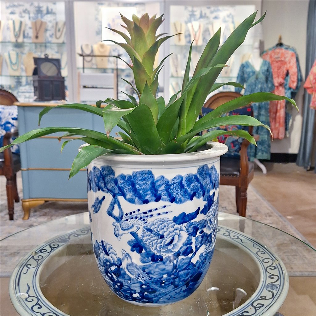 Danny's Fine Porcelain Home Decor Danny's Fine Porcelain Blue & White Planter
