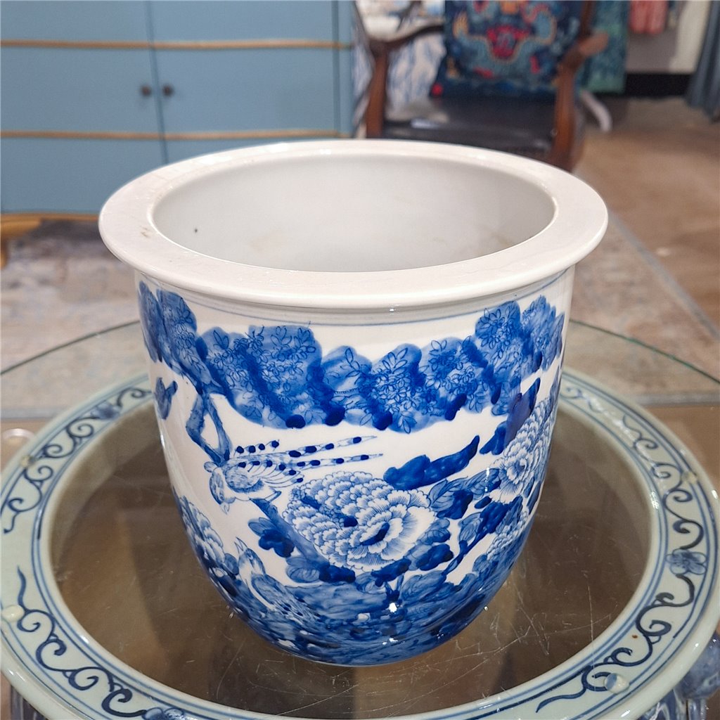 Danny's Fine Porcelain Home Decor Danny's Fine Porcelain Blue & White Planter
