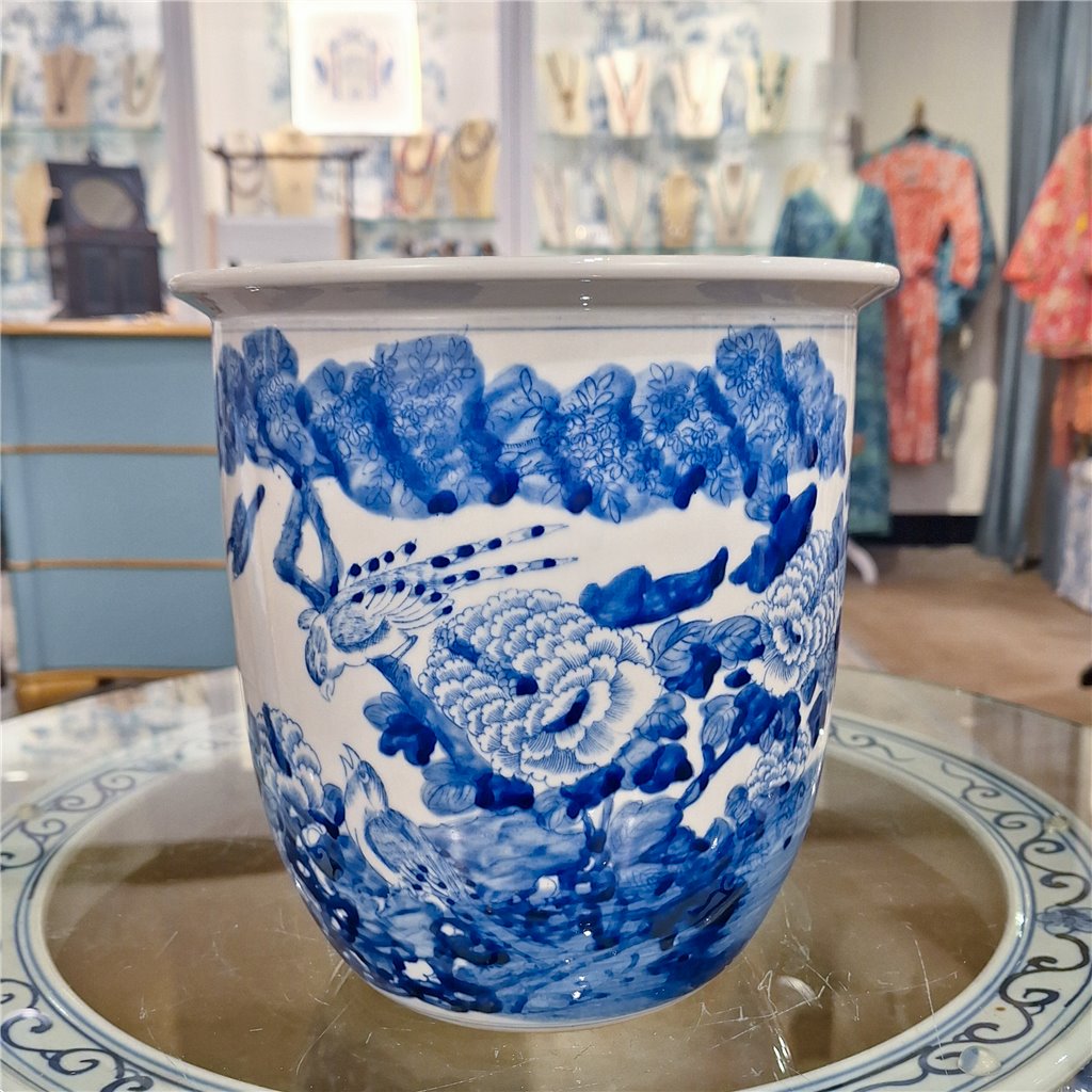Danny's Fine Porcelain Home Decor Danny's Fine Porcelain Blue & White Planter