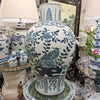 Danny's Fine Porcelain Home Decor Danny's Fine Porcelain Blue & White Porcelain Bird & Floral Vase Elevate Your Home with