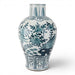 Danny's Fine Porcelain Home Decor Danny's Fine Porcelain Blue & White Porcelain Bird & Floral Vase Elevate Your Home with