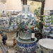 Danny's Fine Porcelain Home Decor Danny's Fine Porcelain Blue & White Porcelain Bird & Floral Vase Elevate Your Home with