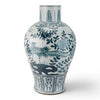 Danny's Fine Porcelain Home Decor Danny's Fine Porcelain Blue & White Porcelain Bird & Floral Vase Elevate Your Home with