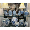 Danny's Fine Porcelain Home Decor Danny's Fine Porcelain Blue & White Round Pot