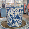 Danny's Fine Porcelain Home Decor Danny's Fine Porcelain Blue & White Round Pot