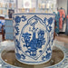 Danny's Fine Porcelain Home Decor Danny's Fine Porcelain Blue & White Round Pot