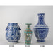 Danny's Fine Porcelain Home Decor Danny's Fine Porcelain Blue & White Round Vase – Deer Motif