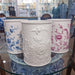 Danny's Fine Porcelain Home Decor Danny's Fine Porcelain Blue & White Round Waste Bin in Embossed Bird Pattern