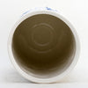 Danny's Fine Porcelain Home Decor Danny's Fine Porcelain Blue & White Round Waste Bin in Embossed Bird Pattern
