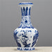 Danny's Fine Porcelain Home Decor Danny's Fine Porcelain Blue & White Scallop Vase