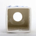 Danny's Fine Porcelain Home Decor Danny's Fine Porcelain Blue & White Square Tissue Box Cover in Embossed Bird Pattern