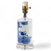 Danny's Fine Porcelain Home Decor Danny's Fine Porcelain Blue & White Vase Lamp - Child Playing - Acrylic Base