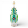 Danny's Fine Porcelain Home Decor Danny's Fine Porcelain Bok Choy Porcelain Vase Lamp-[2-847-19] Elegant Porcelain Vase Lamp Inspired
