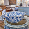Danny's Fine Porcelain Home Decor Danny's Fine Porcelain Bowl Blue and White Floral 40916