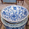 Danny's Fine Porcelain Home Decor Danny's Fine Porcelain Bowl Blue and White Floral 40916