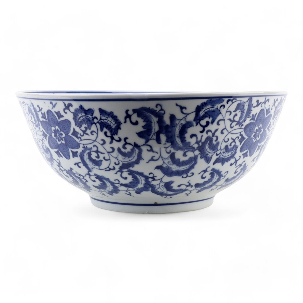 Danny's Fine Porcelain Home Decor Danny's Fine Porcelain Bowl Blue and White Floral 40916