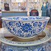 Danny's Fine Porcelain Home Decor Danny's Fine Porcelain Bowl Blue and White Floral 40916