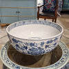 Danny's Fine Porcelain Home Decor Danny's Fine Porcelain Bowl - Floral - Blue And White Classic 50781