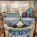 Danny's Fine Porcelain Home Decor Danny's Fine Porcelain Bowl - Floral - Blue And White Classic 50781