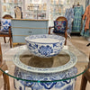 Danny's Fine Porcelain Home Decor Danny's Fine Porcelain Bowl - Floral - Blue And White Classic 50782