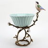 Danny's Fine Porcelain Home Decor Danny's Fine Porcelain Bowl With Bird And Bronze Ormolu 60388
