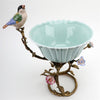 Danny's Fine Porcelain Home Decor Danny's Fine Porcelain Bowl With Bird And Bronze Ormolu 60388