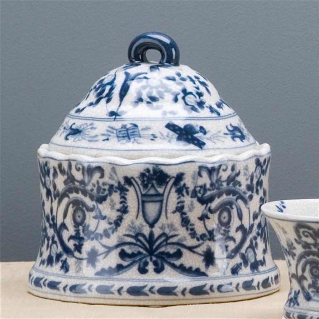 Danny's Fine Porcelain Home Decor Danny's Fine Porcelain Box- Annette/Azure Casey