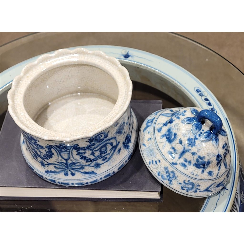 Danny's Fine Porcelain Home Decor Danny's Fine Porcelain Box- Annette/Azure Casey