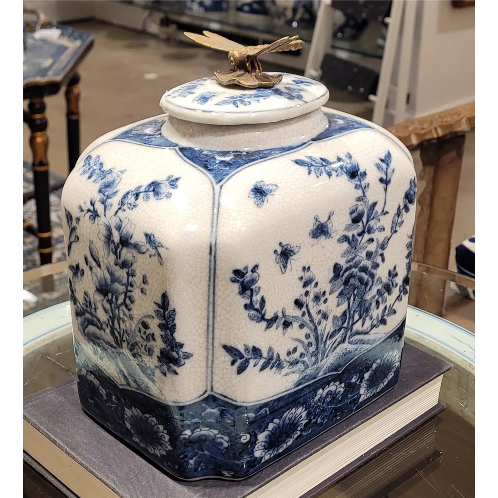 Danny's Fine Porcelain Home Decor Danny's Fine Porcelain Box - Blue And White 14113