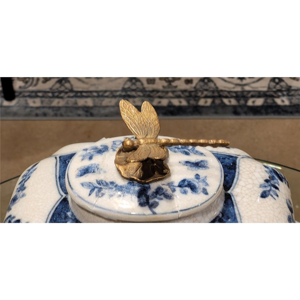 Danny's Fine Porcelain Home Decor Danny's Fine Porcelain Box - Blue And White 14113