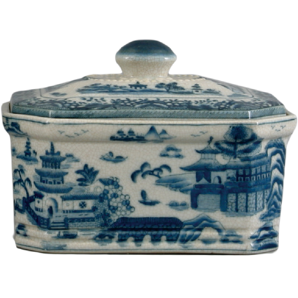 Danny's Fine Porcelain Home Decor Danny's Fine Porcelain Box Blue Willow