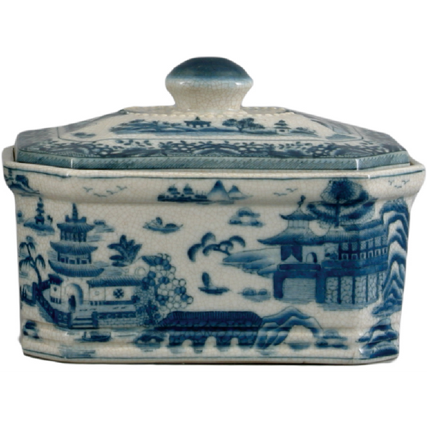 Danny's Fine Porcelain Home Decor Danny's Fine Porcelain Box Blue Willow