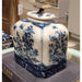 Danny's Fine Porcelain Home Decor Danny's Fine Porcelain Box with Dragonfly Top - Blue & White