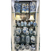Danny's Fine Porcelain Home Decor Danny's Fine Porcelain Bulb Jar - Flowers - Blue & White Classic